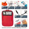 Individual contents of Basic Public Access Individual Bleeding Control Kit - Nylon